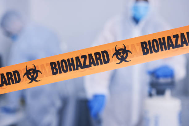 Professional Biohazard Cleanup technician working in Paris, IL